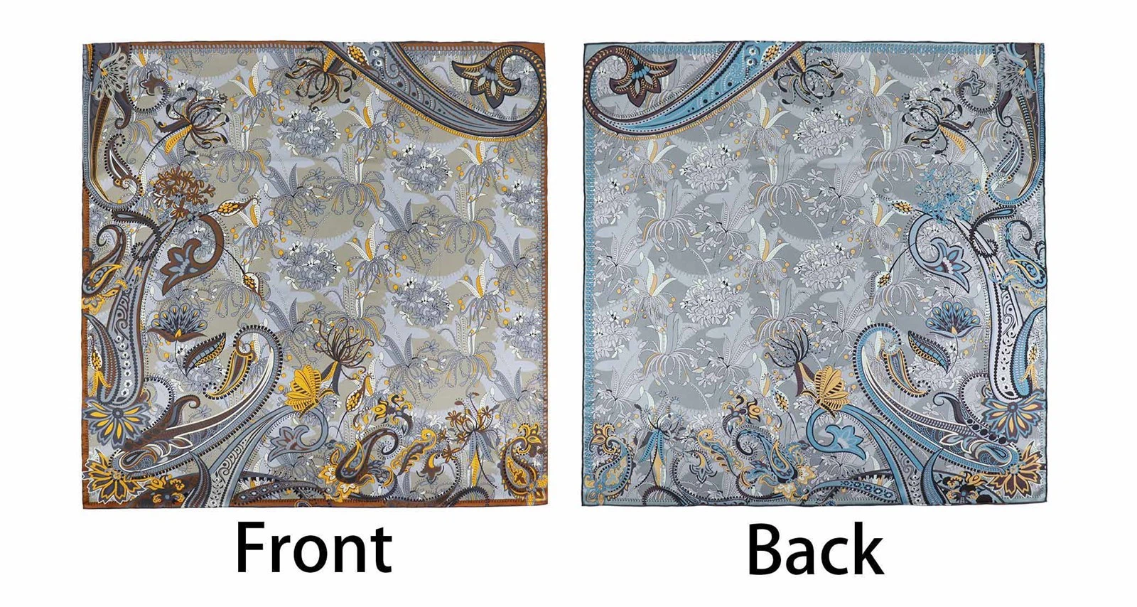 double sided silk scarf double sided silk scarf