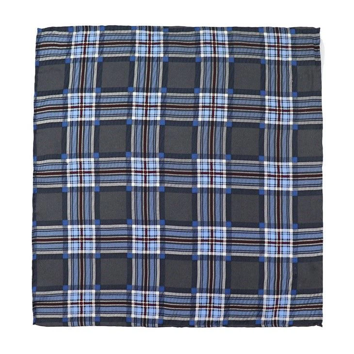Men'S Plaid Pocket Squares